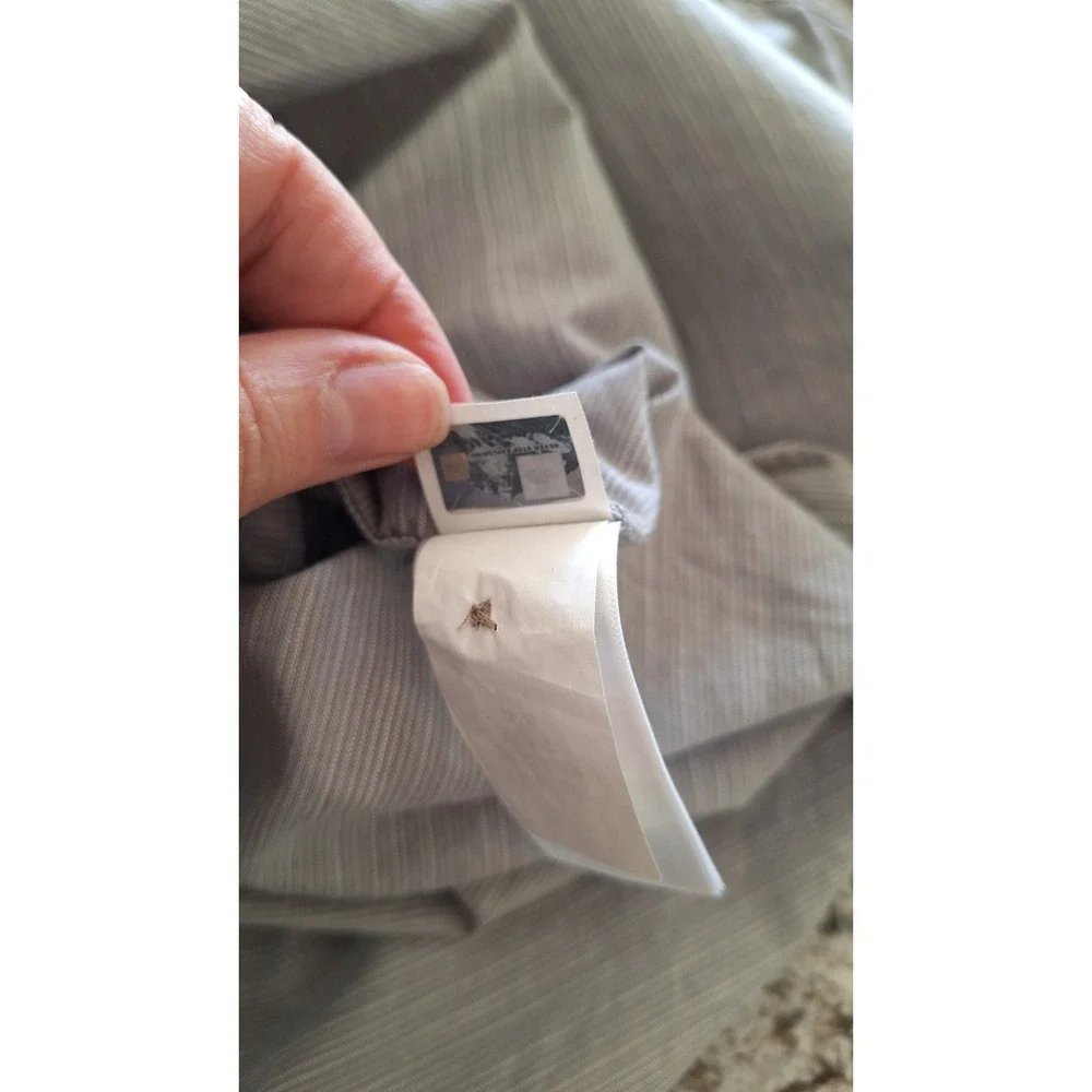 The North Face Shirt Men's XXL Gray Short‎ Sleeve Cotton Button-Up